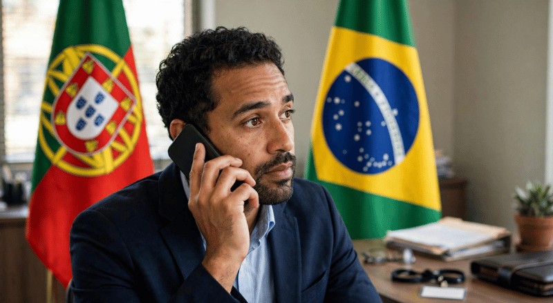 Qual é o telefone do consulado português em Belo Horizonte?